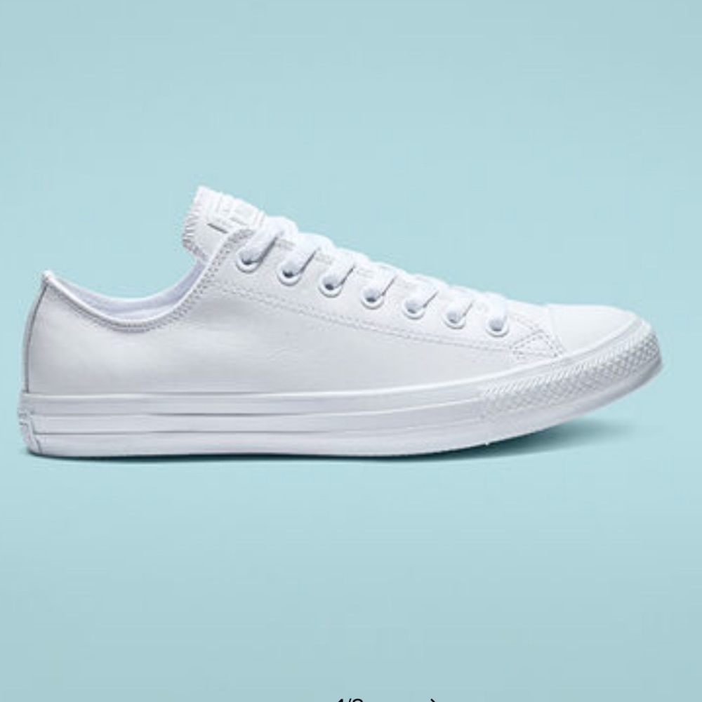 White All-Leather Conversé